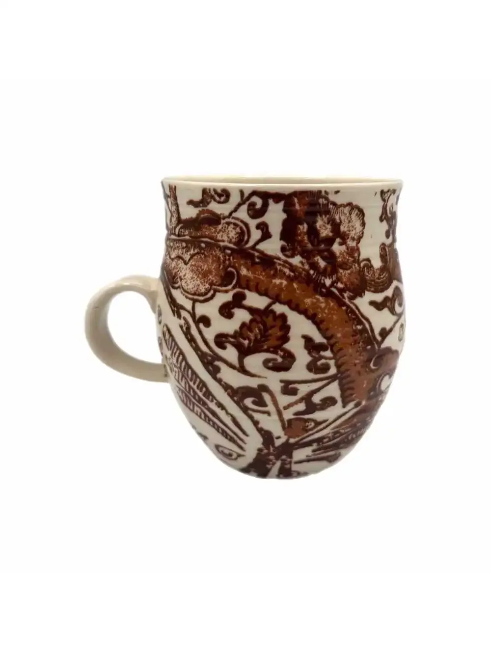 Vintage Anthropologie Homegrown Monogram “g” Initial Ceramic Mug
